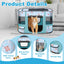 Foldable Dog Playpen Indoor,Expandable Puppy Playpen,(S 27"L x 19"W x 17"H, Blue)