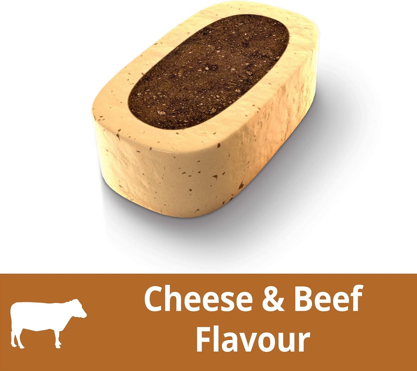 SCHMACKOS Tasty Bites Cheese & Beed Flavour 140g, 6 Pack