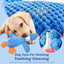 Vitscan Upgraded Goose Indestructible Dog Toys for Aggressive Chewers,Crinkle Squeaky Plush Dog Puppy Chew Toys for Teething, Duck