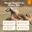 Omega 3 Alaskan Fish Oil Chew Treats for Dogs - with AlaskOmega for EPA & DHA Fatty Acids - Hip & Joint