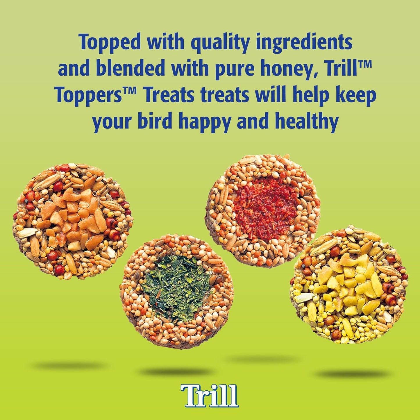 Trill Toppers Bird Treats, 20 Pack