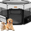 Dog Playpen, Portable Pet Play Pen for Cat, Puppies, Rabbits, Chickens, Foldable Large