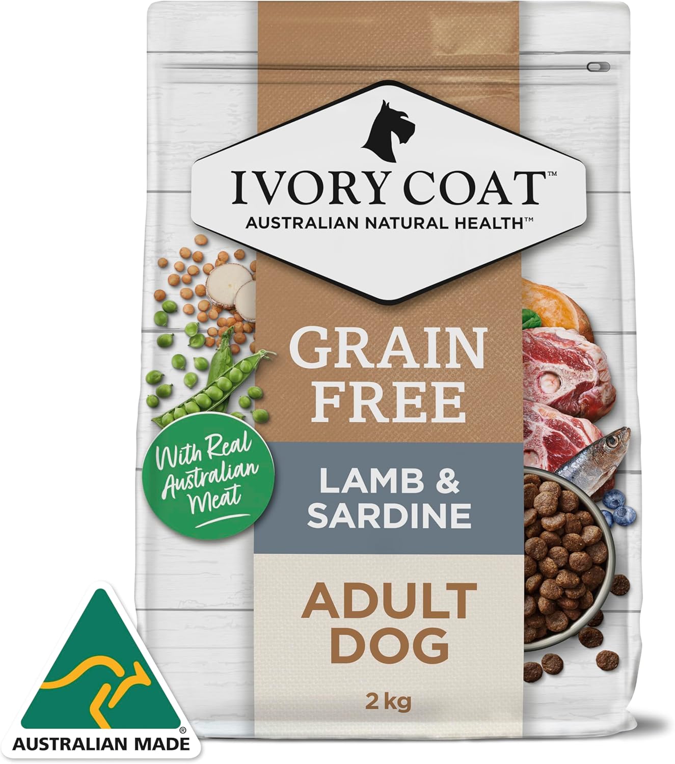 IVORY COAT LAMB AND SARDINE 2KG