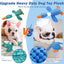 Vitscan Upgraded Goose Indestructible Dog Toys for Aggressive Chewers,Crinkle Squeaky Plush Dog Puppy Chew Toys for Teething, Duck