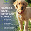 Natural Flea & Tick Repellent Collar Tag for Dogs & Cats – BioPower Pet Shield – Safe for Pets When Used as Directed – Lasts 1 Full Year - Regular Tag (1Pack)