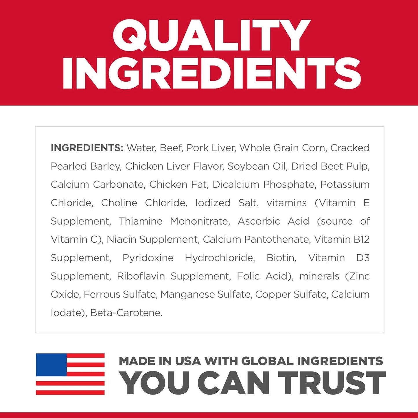 Hill's Science Diet Adult Wet Dog Food, Beef and Barley Entrée, 370g, 12 Pack, Canned Dog Food