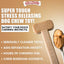 Bullibone Nylon Dog Chew Toy Nylon Bone - Improves Dental Hygiene, Easy to Grip Bottom, and Permeated with Flavor (Peanut Butter, Large - 2 Pack)