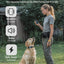 Jugbow Dog Training Collar - 3/4 Mile Remote Dog Collar with 3 Training Modes, Electric Collars with LED Light & Security Lock, IPX8 Waterproof Rechargeable E-Collar for Large Medium Small Dogs (Blue)
