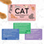Gift Republic Cat Personality Test Cards - Discover Your Cat’s Unique Traits & Attitude with 100 Fun-Filled Cards for Cat Lovers & New Cat Owners, Pink