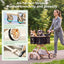Double Pet Stroller with Detachable Carriers,Ideal for 2 Dogs or Cats,Small/Medium Pets,Black