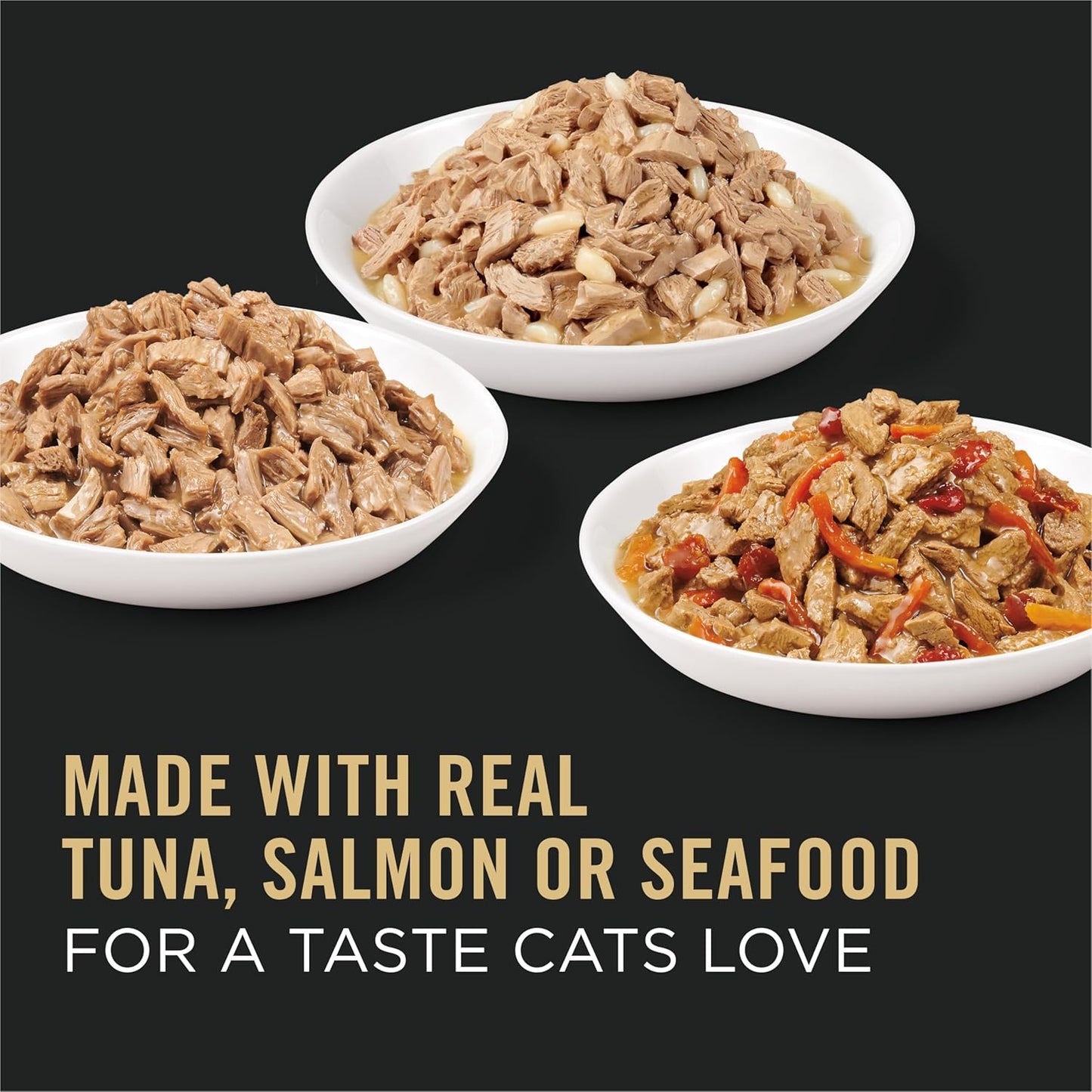 PRO PLAN Wet Cat Food Seafood Favourites Variety Pack 24x85g