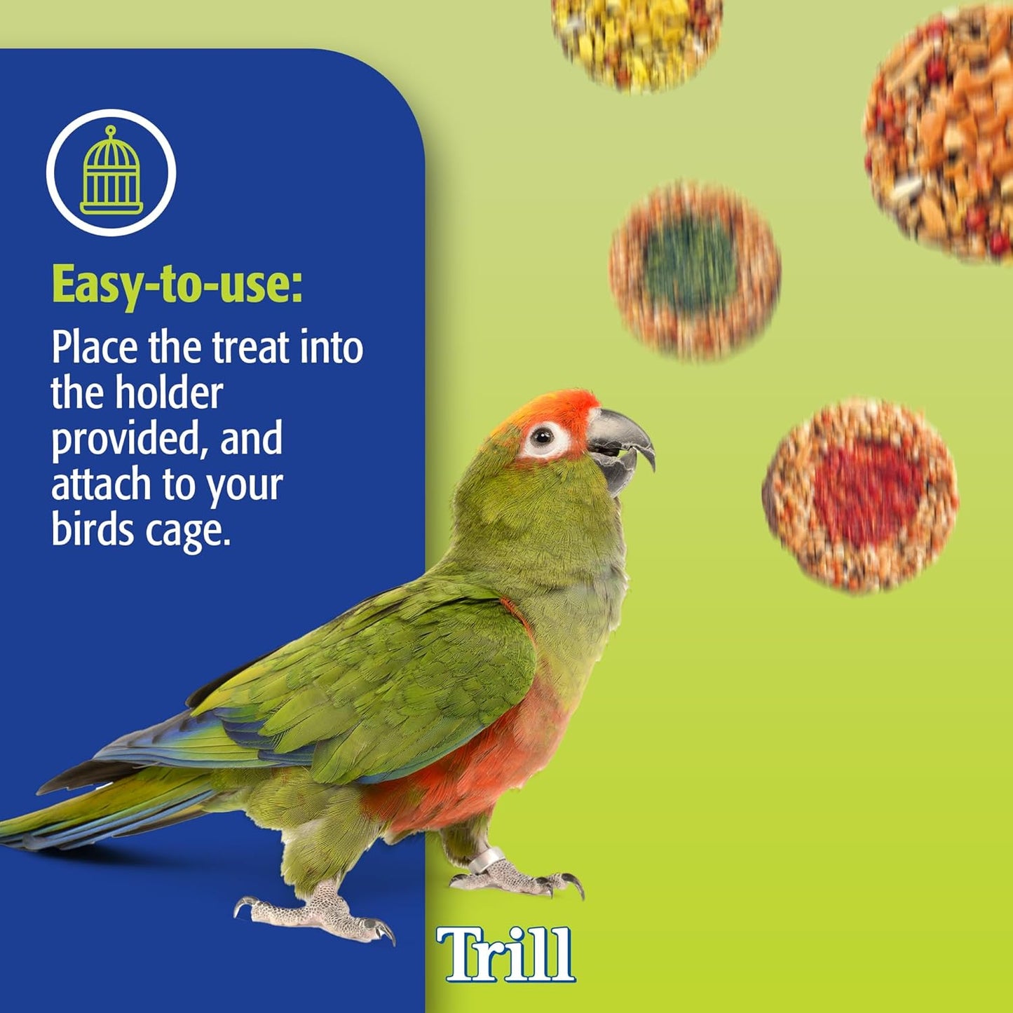 Trill Toppers Bird Treats, 20 Pack