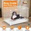 Pet Scene 3in1 Dog Crate 89x64.5x61cm,Dog Kennel Cat Cage Puppy Pen