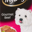 Gourmet Beef Dog Wet Food, 6 x 100g, Adult, Small/Medium