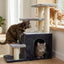 Heybly Cat Scratching Post, Sturdy Pet Stairs & Steps for Indoor Cats and Dogs