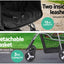 i.Pet Pet Stroller, Double Cat Dog Carrier Backpack Travel Strollers Pram Seat