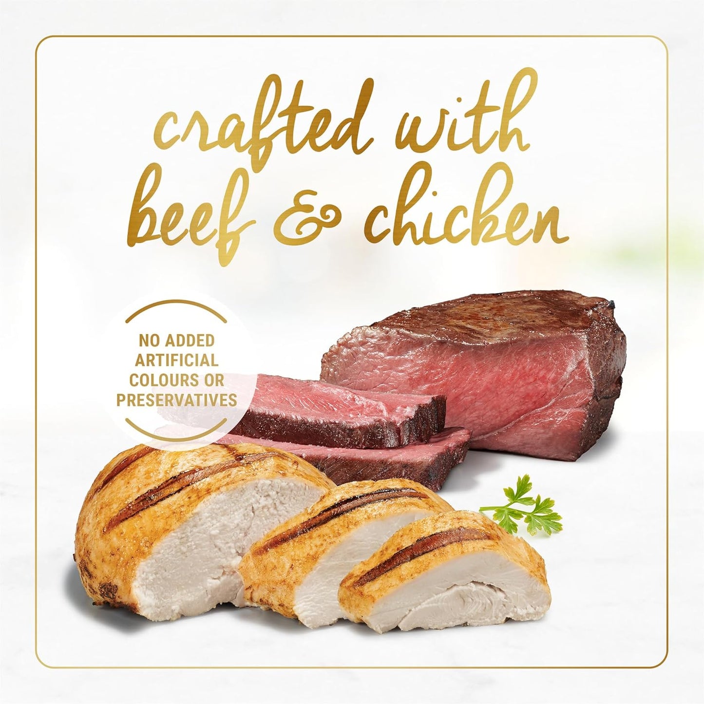 Fancy Feast Grilled Adult Wet Cat Food Grilled Chicken & Beef Feast in Gravy 24x85g