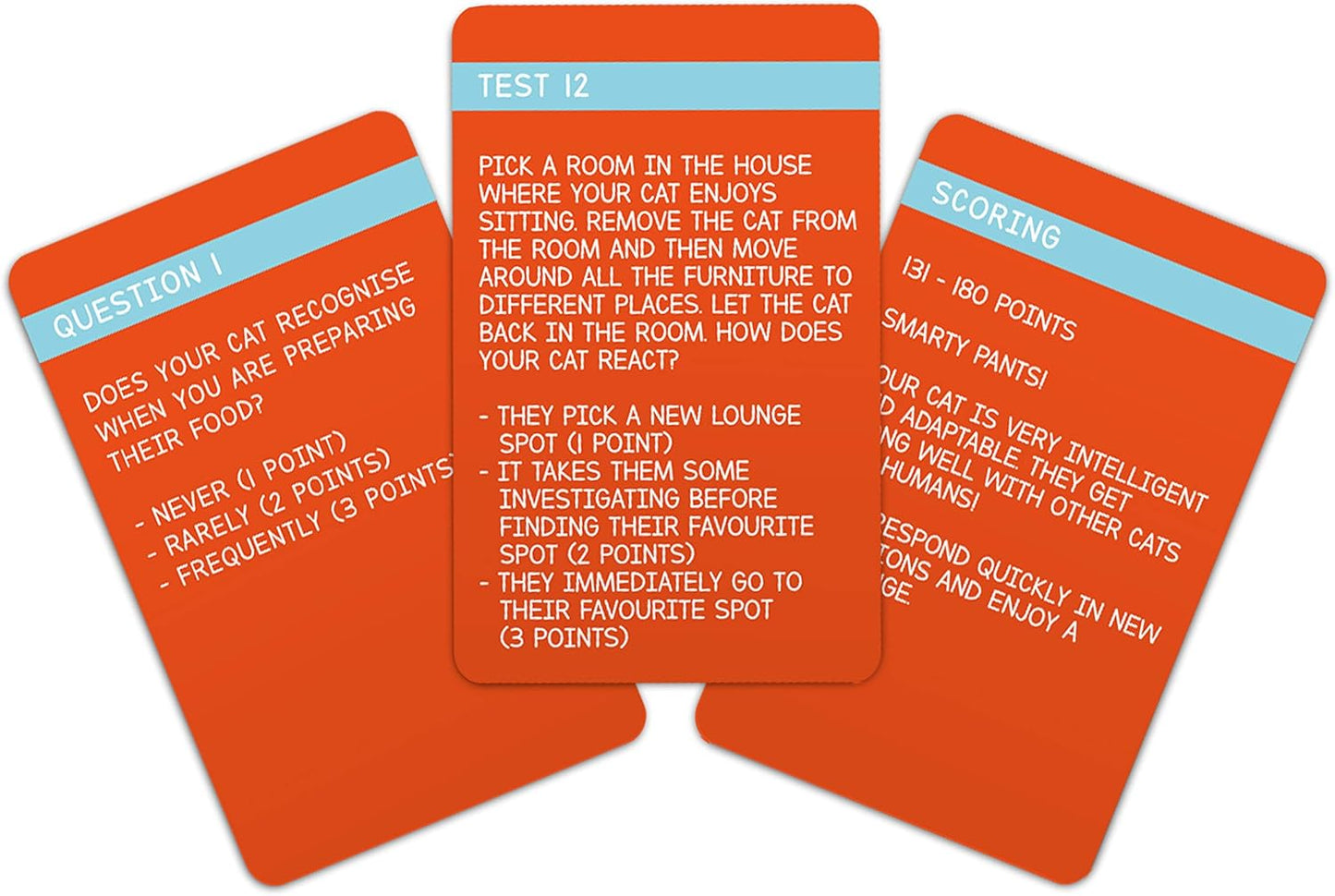 Gift Republic - Cat IQ Test - 100 Cards