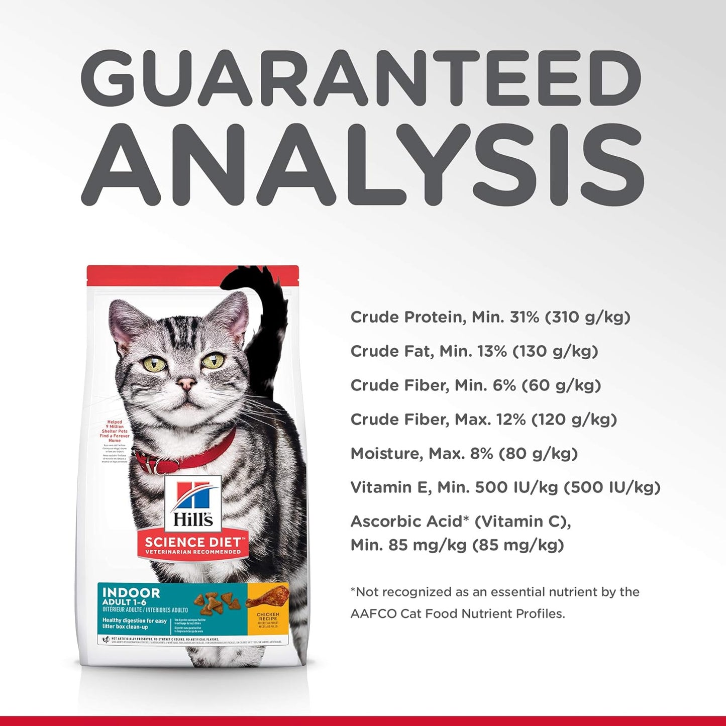 Hill's Science Diet Indoor Cat Dry Food, 2 kg