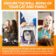 Feline/Cat HealthCheck 4-in-1 Test Kit ，Reliable Detection of Common Cats Illnesses ，Quick and Easy at-Home Testing