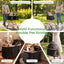 Double Pet Stroller with Detachable Carriers,Ideal for 2 Dogs or Cats,Small/Medium Pets,Black