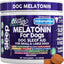 Dreamy Paws Melatonin for Dogs Dog Calming Sleep Supplement