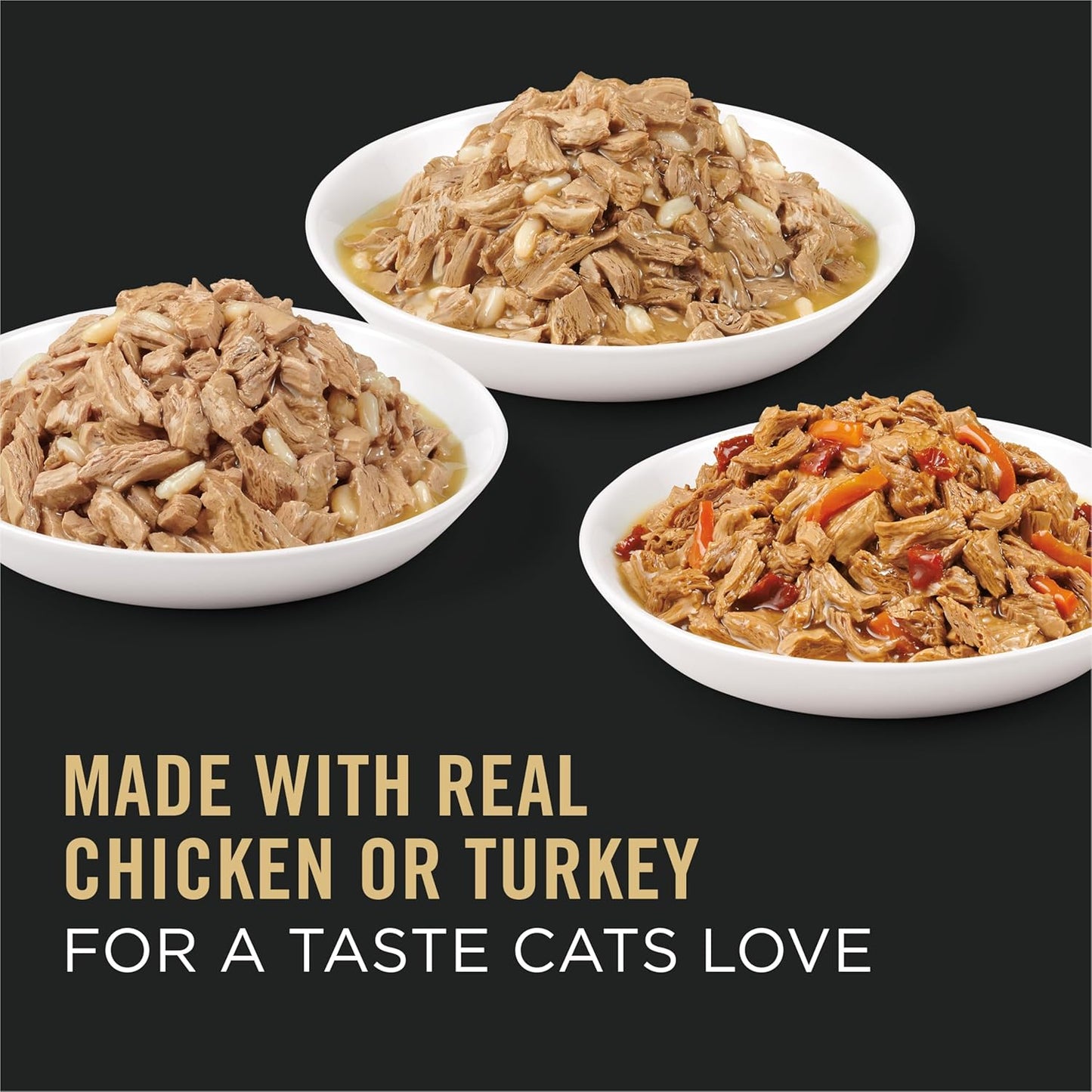 PRO PLAN Adult Wet Cat Food Poultry Favourites in Gravy Variety Pack 24x85g