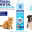 Fresh Dental Dog Toothpaste for Teeth Cleaning,Made in USA, 4oz.