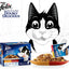 FELIX As Good As It Looks Adult Wet Cat Food Meat Selection 60x85g