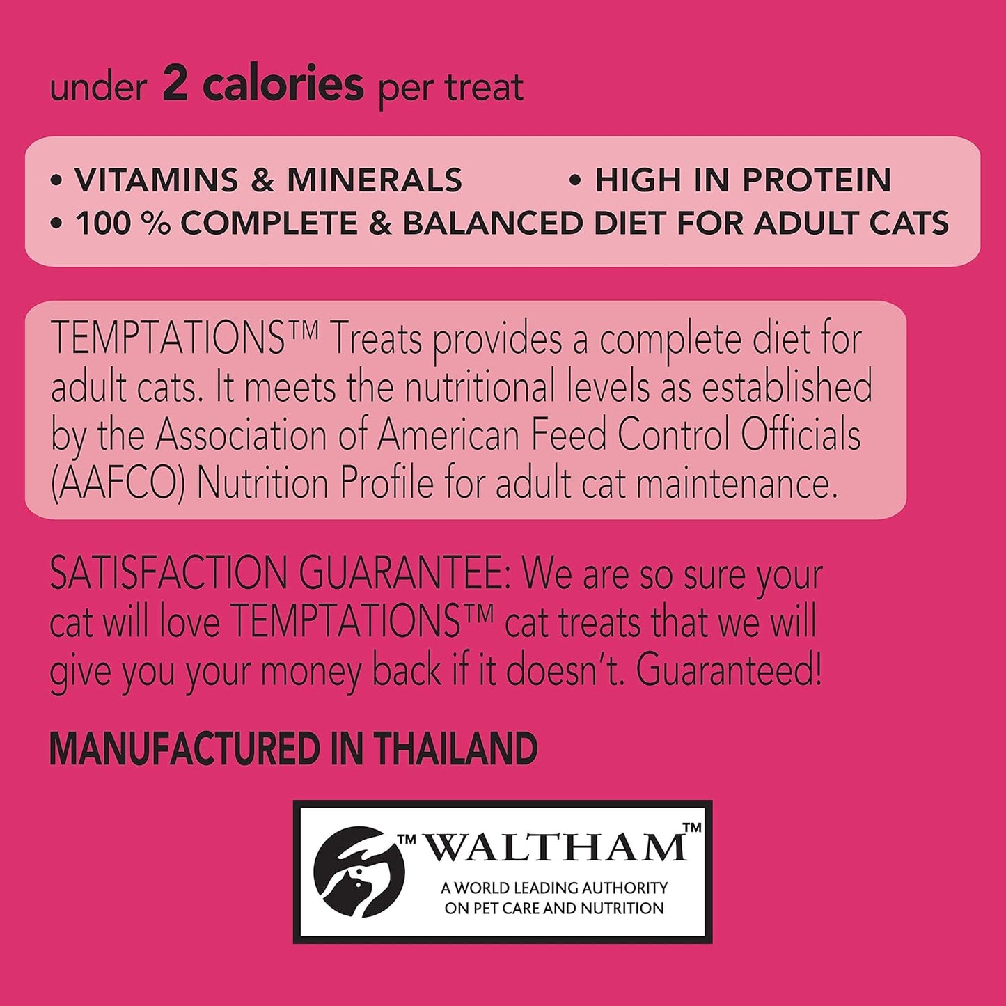 Temptations Cat Treats Hearty