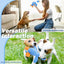 Vitscan Upgraded Goose Indestructible Dog Toys for Aggressive Chewers,Crinkle Squeaky Plush Dog Puppy Chew Toys for Teething, Duck