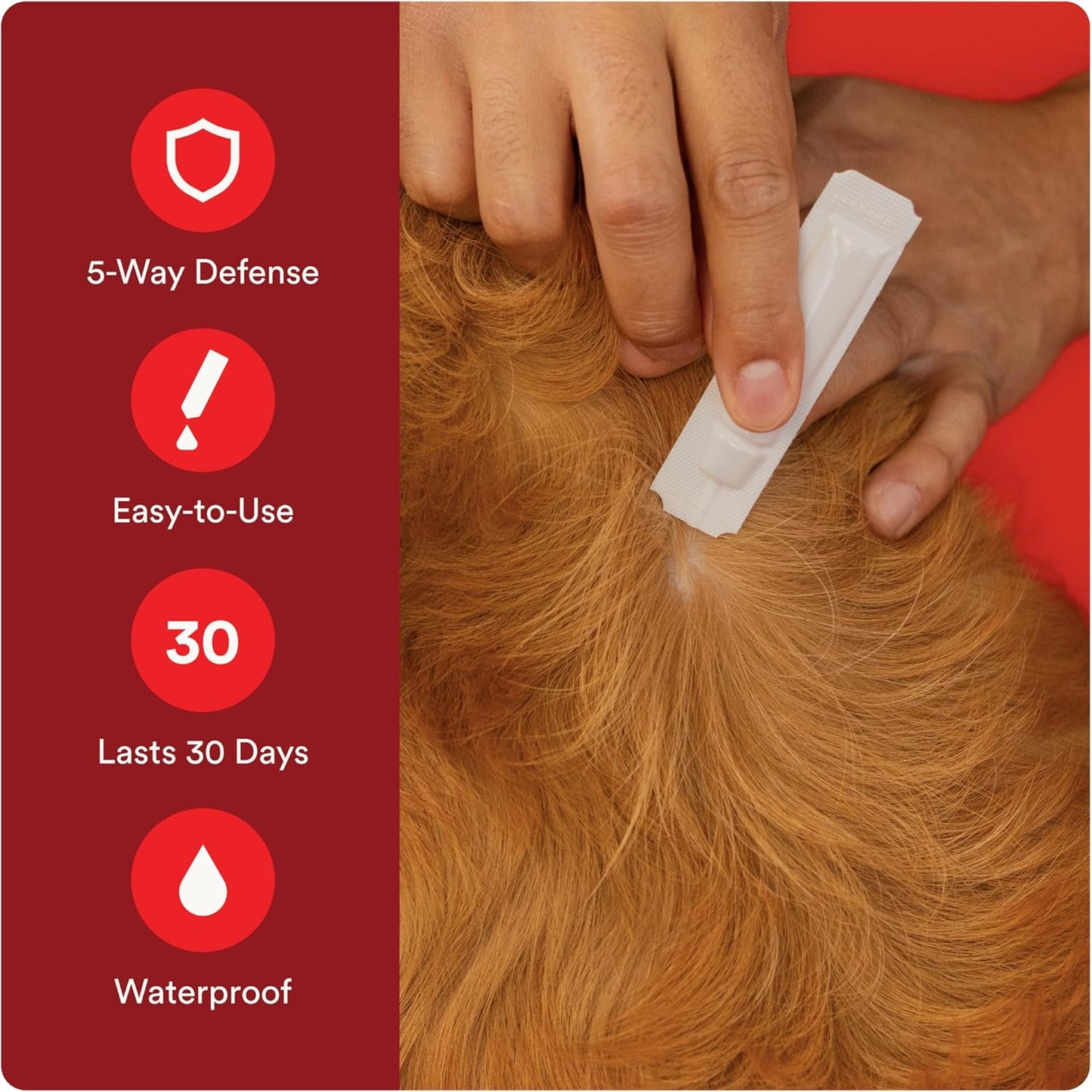 Ultra Flea and Tick Prevention for Dogs - Dog and Puppy Treatment and Control , 6 Month Supply