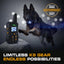 INVIROX Shock Collar for Dogs [Ultra K9] 124 Training Levels, 4 Powerful Modes with Night-Light