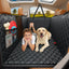Dog Back Seat Cover Hard Bottom Truck Back Seats Protector, Large Backseat Extender for Dogs, Car