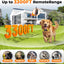 AI Dog Shock Collar 2 Dogs (10-120Lbs) - 3300FT Dog Training Collar with Remote, IPX7
