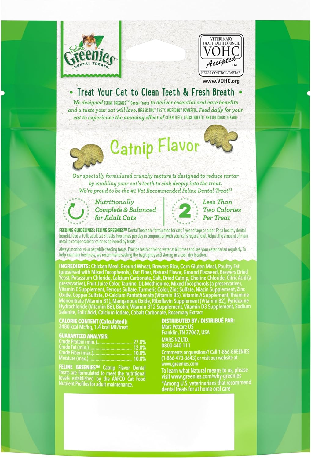 Greenies Feline Dental Cat Treats