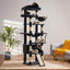 Heybly Tall Cat Tree,78 inch Multi-Level Cat Tower for Indoor Cats