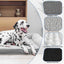 Sivomens Dog Bed for Medium Dogs, Egg Crate Foam Orthopedic Dog Bed with L-Shaped