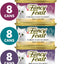 FANCY FEAST Adult Wet Cat Food Classic Poultry & Beef Grilled Collection 24x85g