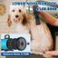 ADVWIN Dog Dryer, Pet Grooming Blow Dryer with LCD Display & Temperature Adjustable, 50-120m/s Adjustable Speed, 4 Different Nozzles, Blue