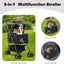 Advwin 3 in 1 Folding Dog Stroller, Pet Stroller for Small/Medium Dogs