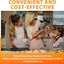 Feline/Cat HealthCheck 4-in-1 Test Kit ，Reliable Detection of Common Cats Illnesses ，Quick and Easy at-Home Testing