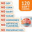 Chew No Poo - Coprophagia Treatment for Dogs - Prevent Dog Poop Eating - Natural Stool Eating Deterrent + Breath Aid - Probiotics & Digestive Enzymes - Boosts Gut Health - Made in USA - 120 Soft Chews