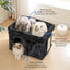 Heybly Cat Tree, 14 inch Cat Tower with Large Perch Bed and Cat Condo for Indoor Cats