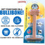 Bullibone Nylon Dog Chew Toy Nylon Bone - Improves Dental Hygiene, Easy to Grip Bottom, and Permeated with Flavor (Peanut Butter, Large - 2 Pack)