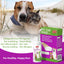 MEIQIHOME Ear Cleaner for Dogs and Cats Soothes. Includes 50 Cotton Swabs, 4 Fl oz