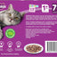 WHISKAS 7+ Years Wet Cat Food with Mixed Favourites in Jelly 12 x 85g, 5 Pack (60 Pouches)