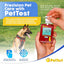 PetTest Blood Glucose Test Strips, Easy Open for Use with a Glucometer Monitor for Dogs & Cats, sterilized and Individually Sealed, 50 Pieces