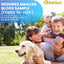 PetTest Painless Glucose Monitoring Kit for Dogs & Cats, Diabetic Pet Blood Sugar Check Gear, Includes Wireless PetLink+ Meter, 50 Test Strips