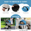 Costway 3-In-1 Pet Stroller with Removable Car Seat Carrier